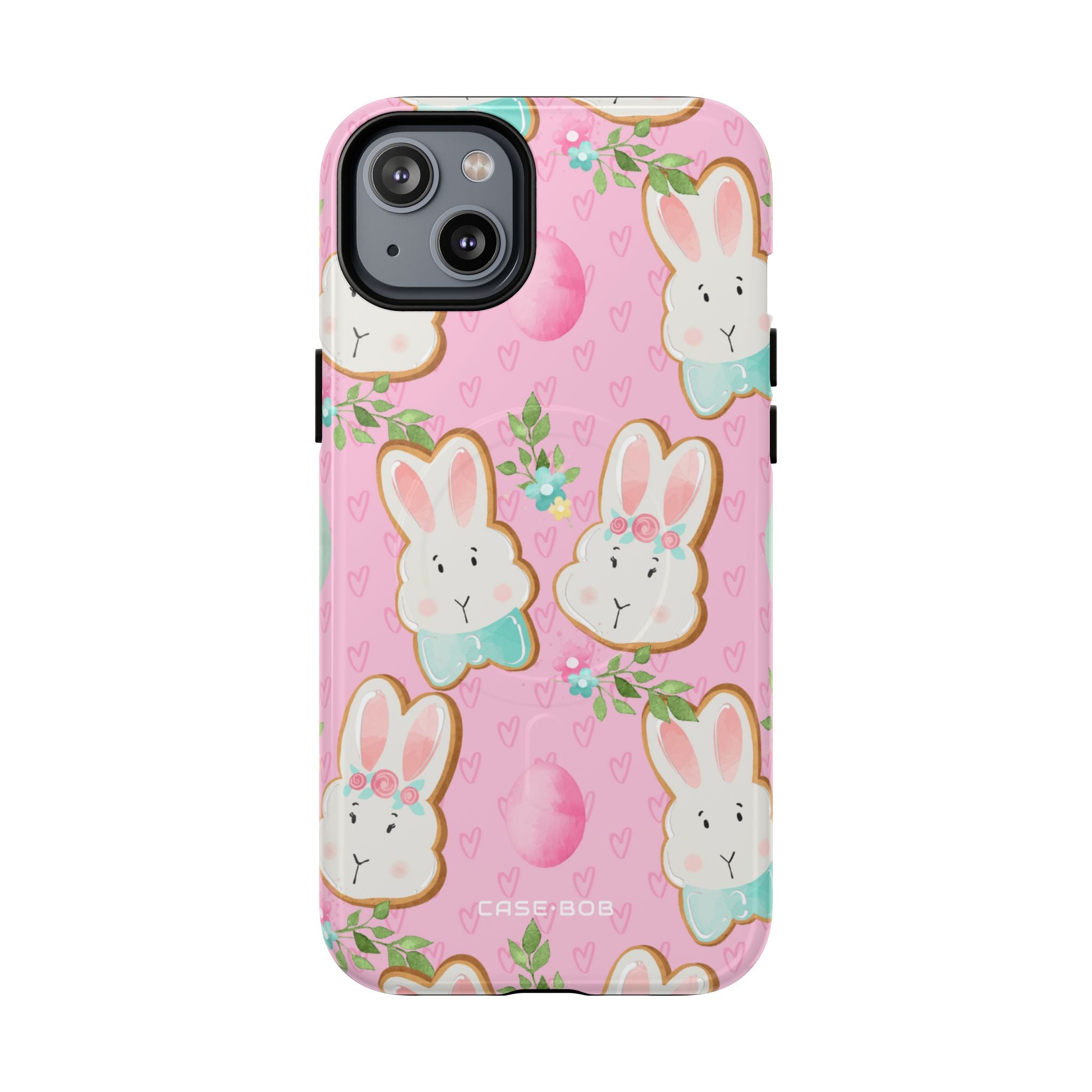 Bunny Blossom iPhone 14 Plus Case - Tough+