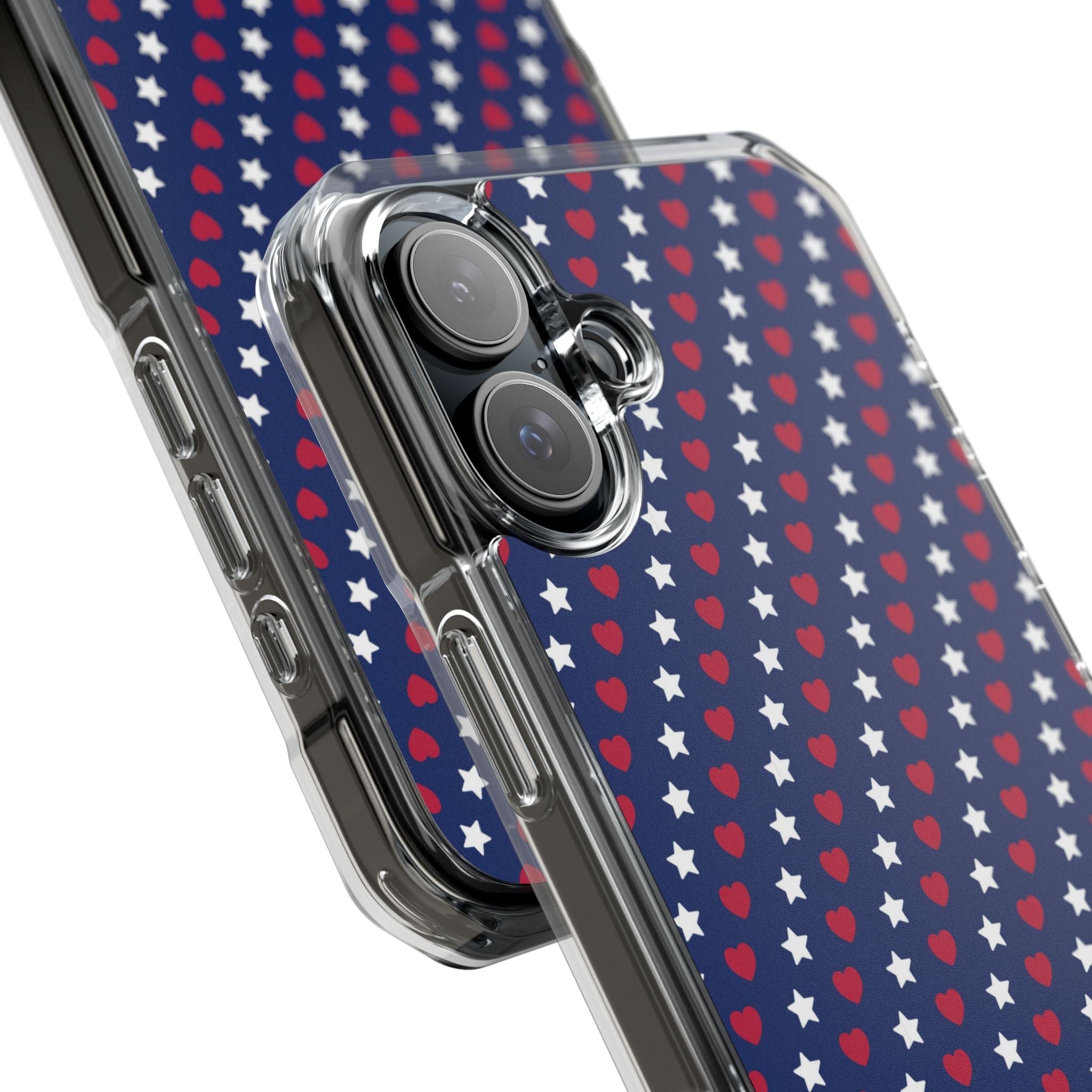 Hearts Twinkle Bright iPhone Case - Impact
