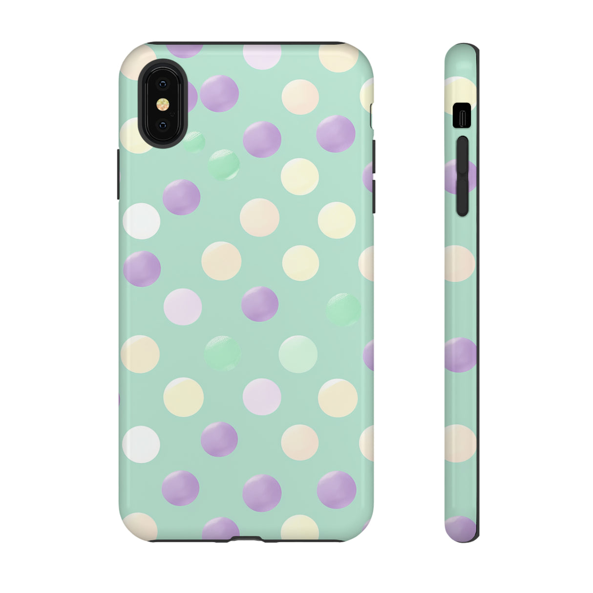 Pastel Dot Delight - Schutzhülle fürs Handy