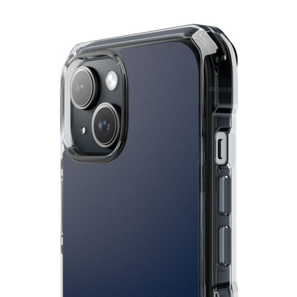 Oxford Blue - Clear Impact Case for iPhone