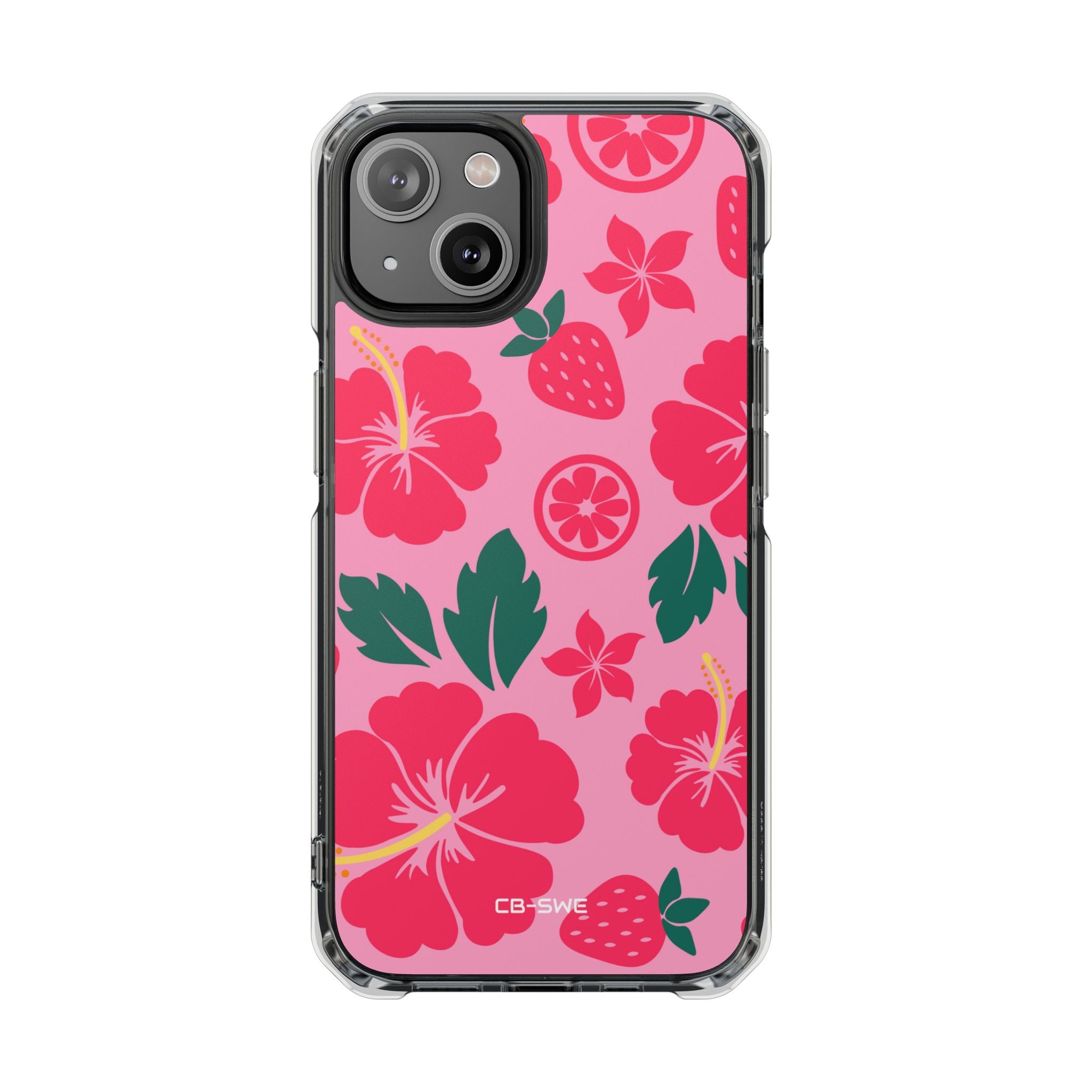 Tropical Hibiscus Harmony iPhone Case - Impact