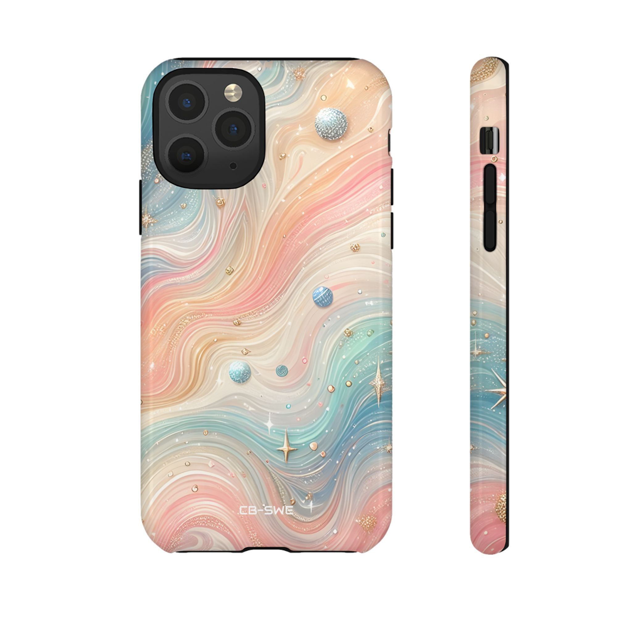 Celestial Waves Dance - iPhone Case