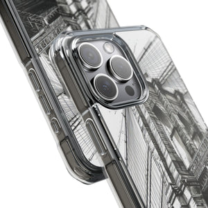 Timeless Architecture - Phone Case for iPhone (Clear Impact - Magnetic)