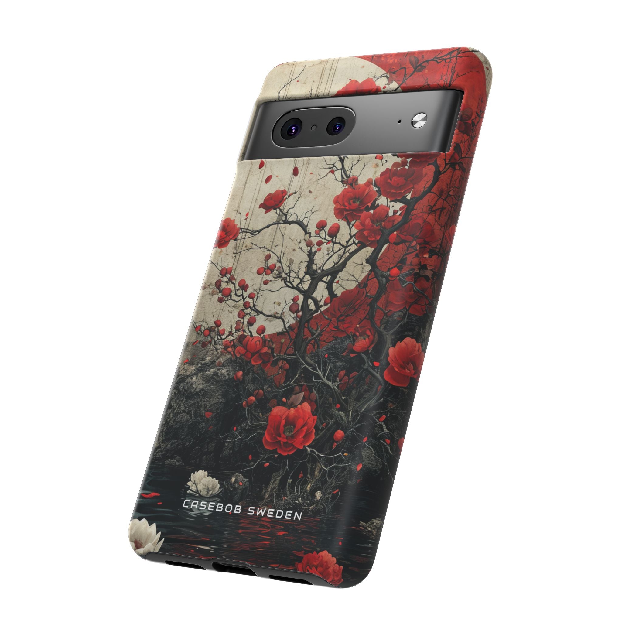 Zen Blossoms in Moonlight Google Pixel 7 - Tough Phone Case