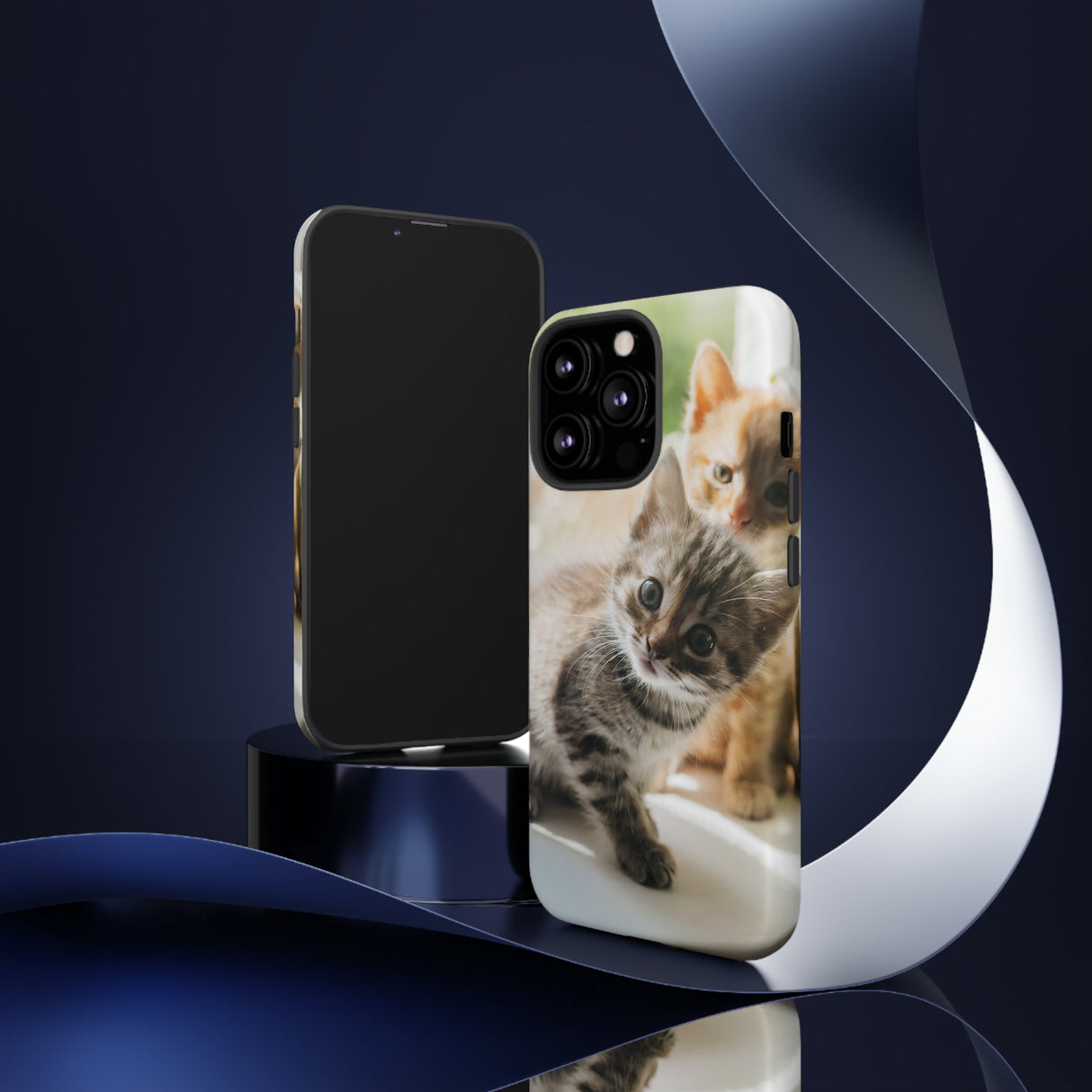 Fluffy Kittens - Protective Phone Case