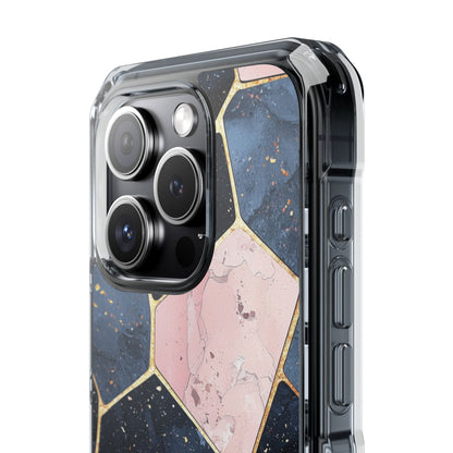 Golden Mosaic iPhone 15 Pro Case - Impact