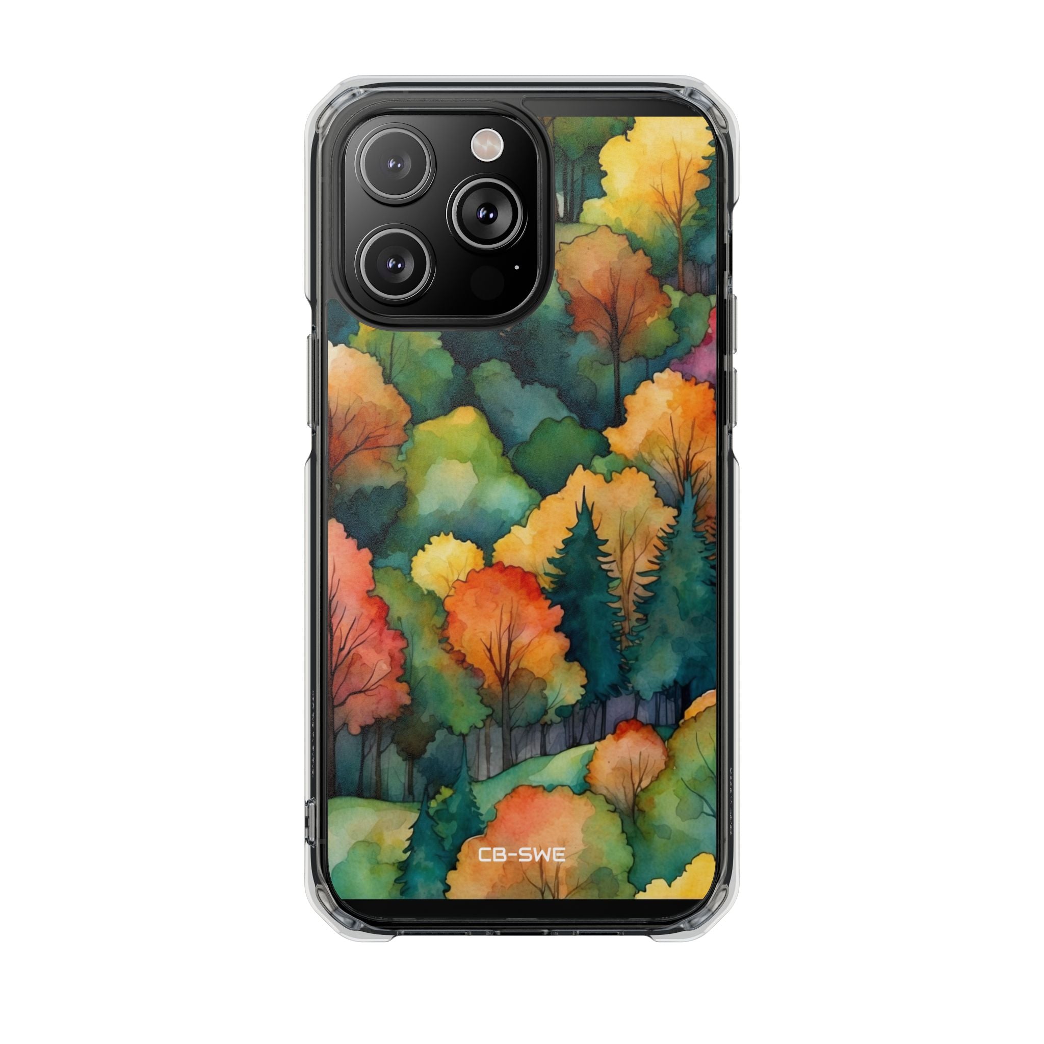 Autumn Leaves Dance iPhone Case - Impact
