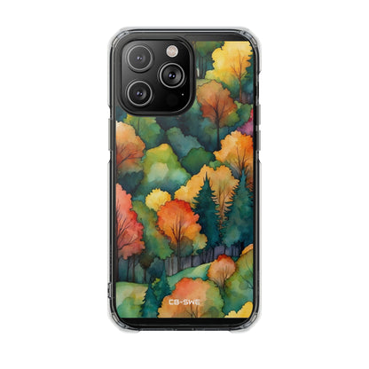 Autumn Leaves Dance iPhone Case - Impact