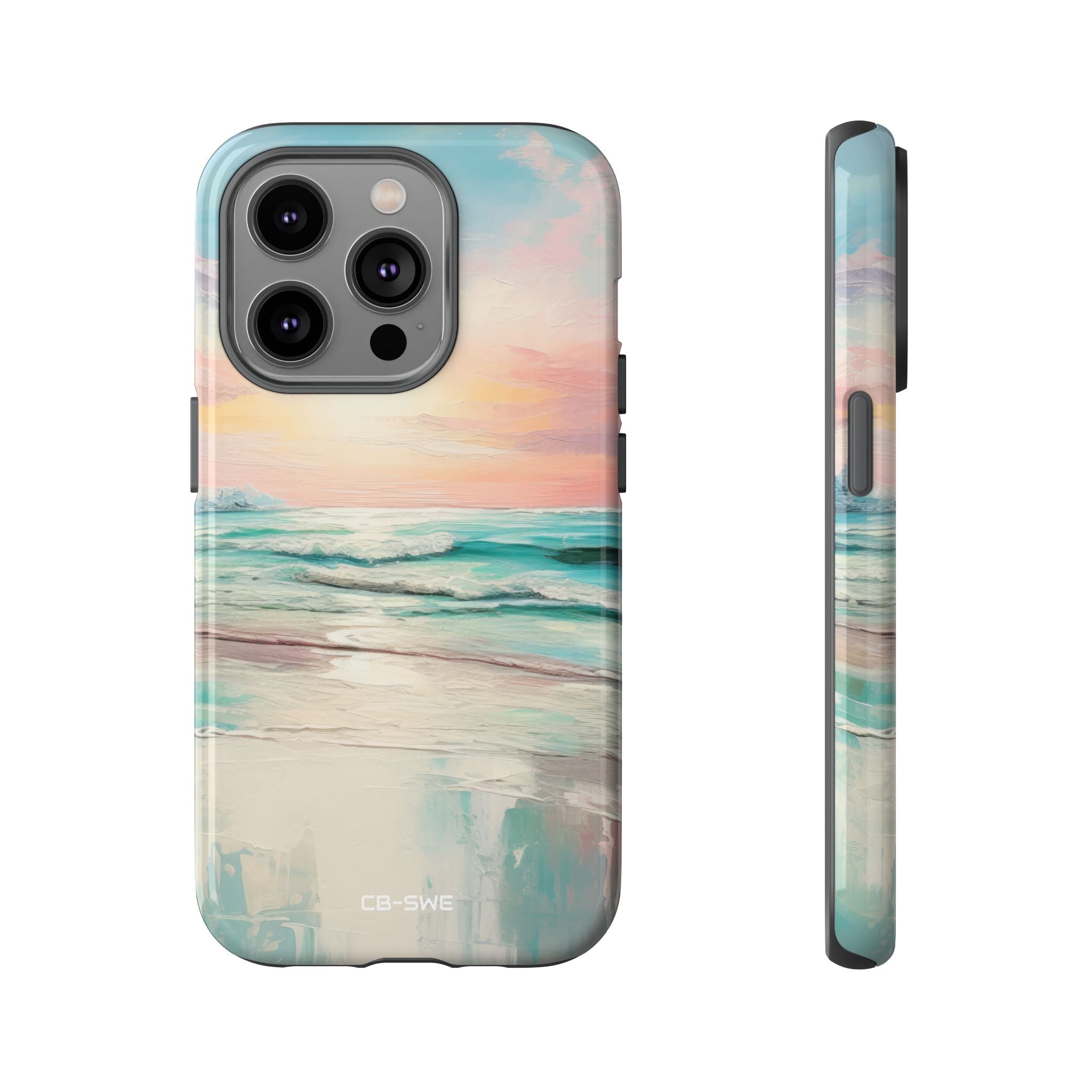 Waves Glistening Softly - iPhone Case