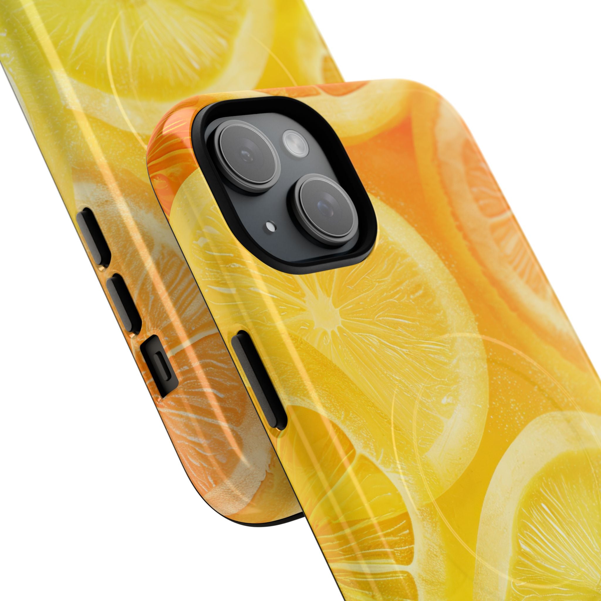 Citrus Splash Burst iPhone 15 - Tough+
