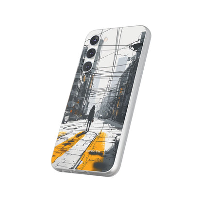 Urban Noir Streetscape Samsung S23 - Flexi Phone Case