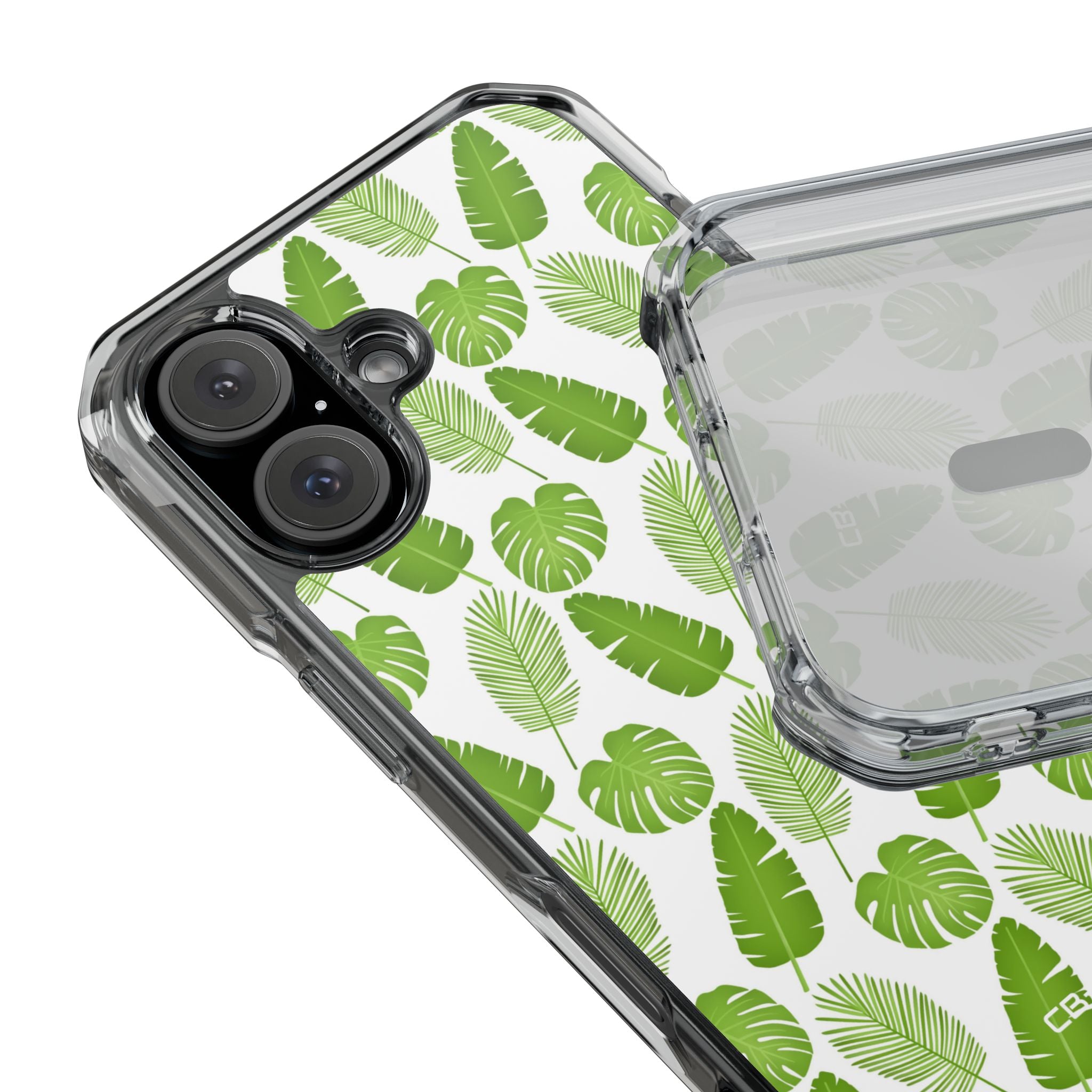 Tropical Leaf Harmony iPhone Case - Impact