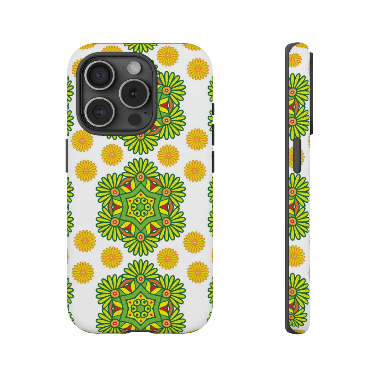 Lime Mandela - Protective Phone Case