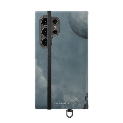 Moon Balloon Blue - Samsung S24 Ultra Case - Wallet