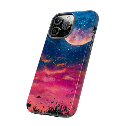 Oil painting - Big Planet - Protective Phone Case