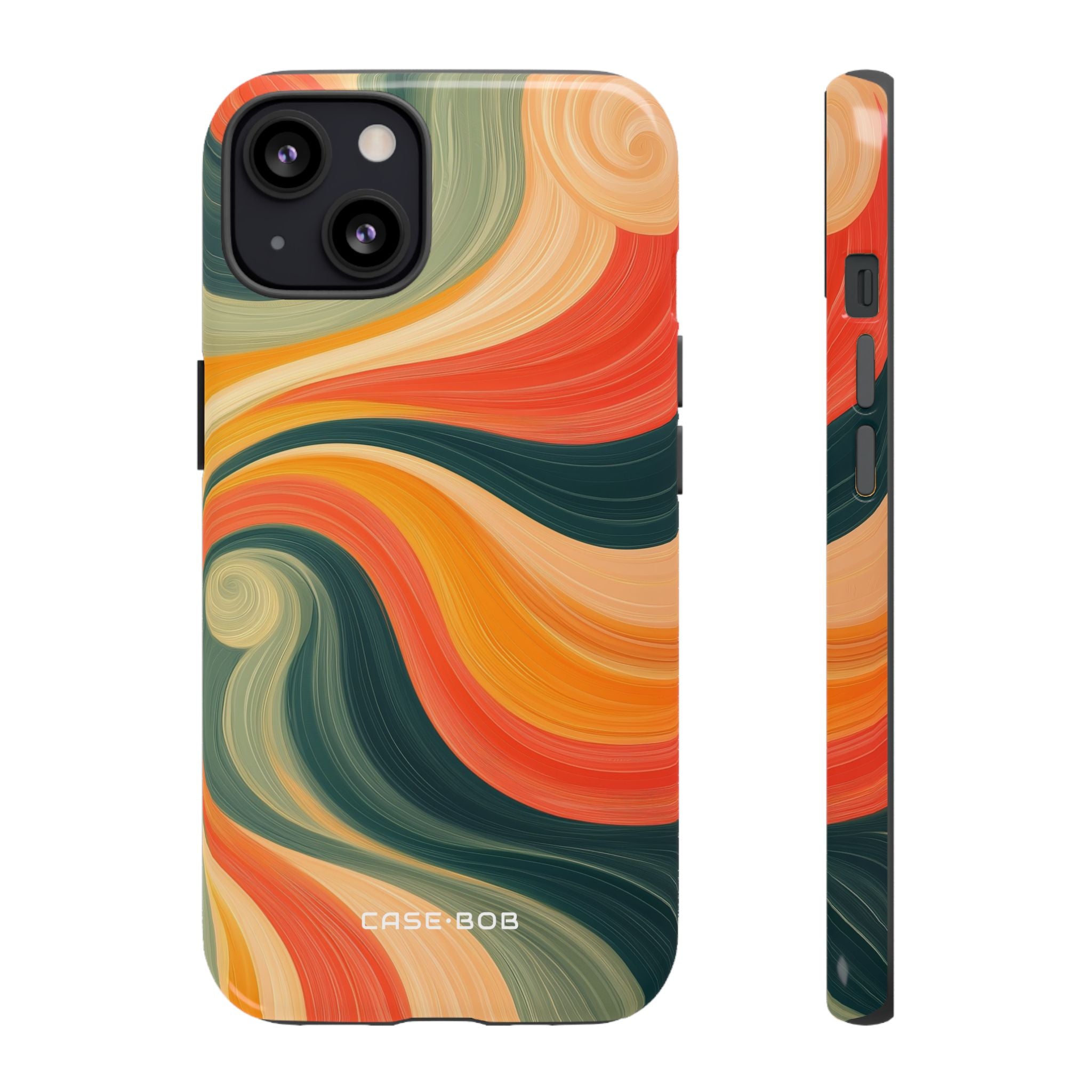 Swirling Ember iPhone 13 Case - Tough