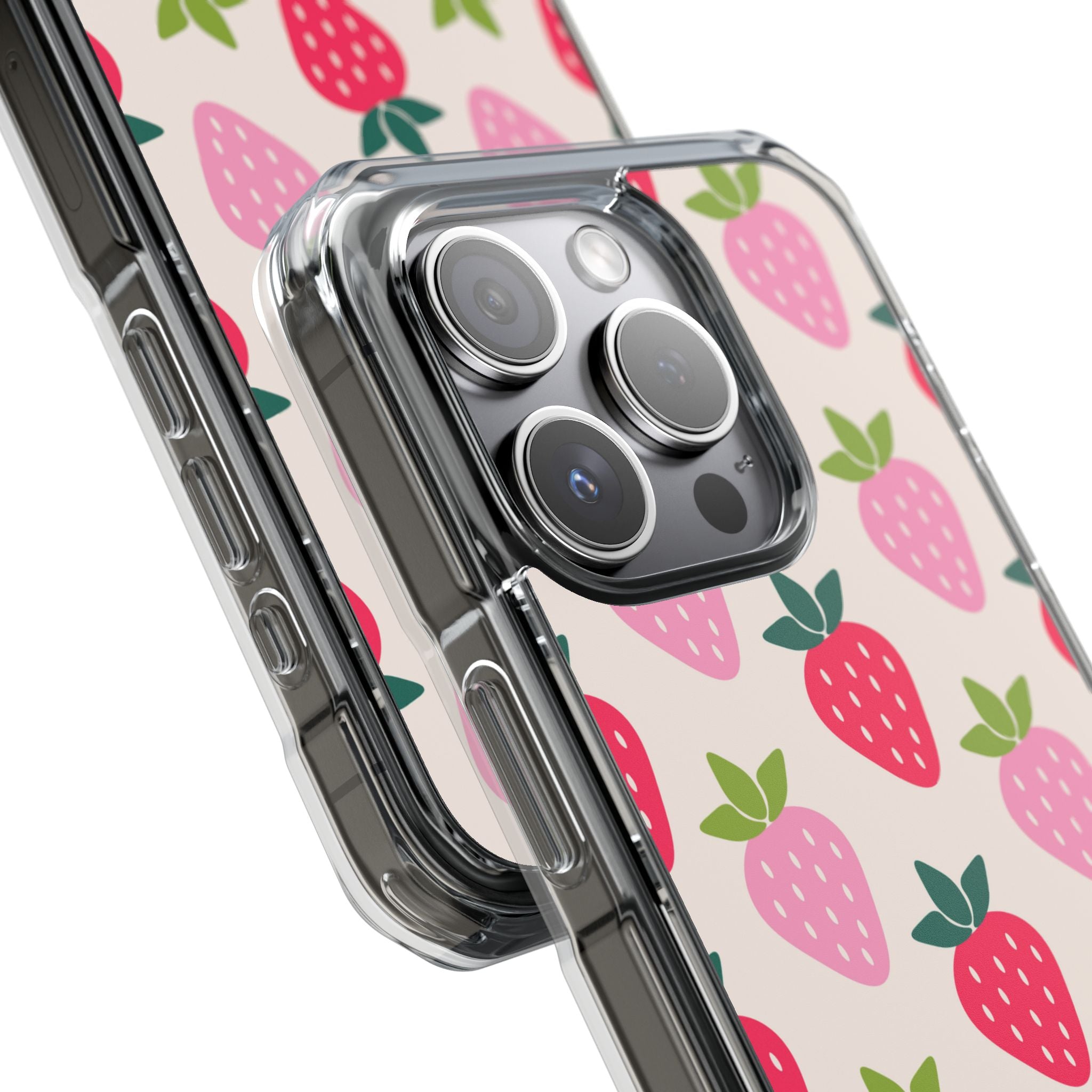 Vibrant Strawberry Rhythm iPhone Case - Impact