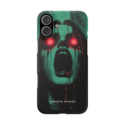 Haunting Glow of Gothic Eyes iPhone 16 - Slim Phone Case