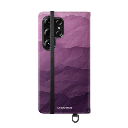 Lavender Waves - Samsung S25 Ultra Case - Lompakkokotelo