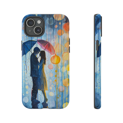 Rainy Day Love Umbrellas - Protective Phone Case