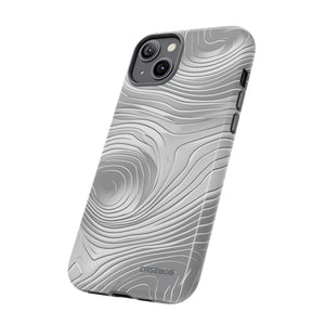 Sleek Grey Minimalism - Protective Phone Case