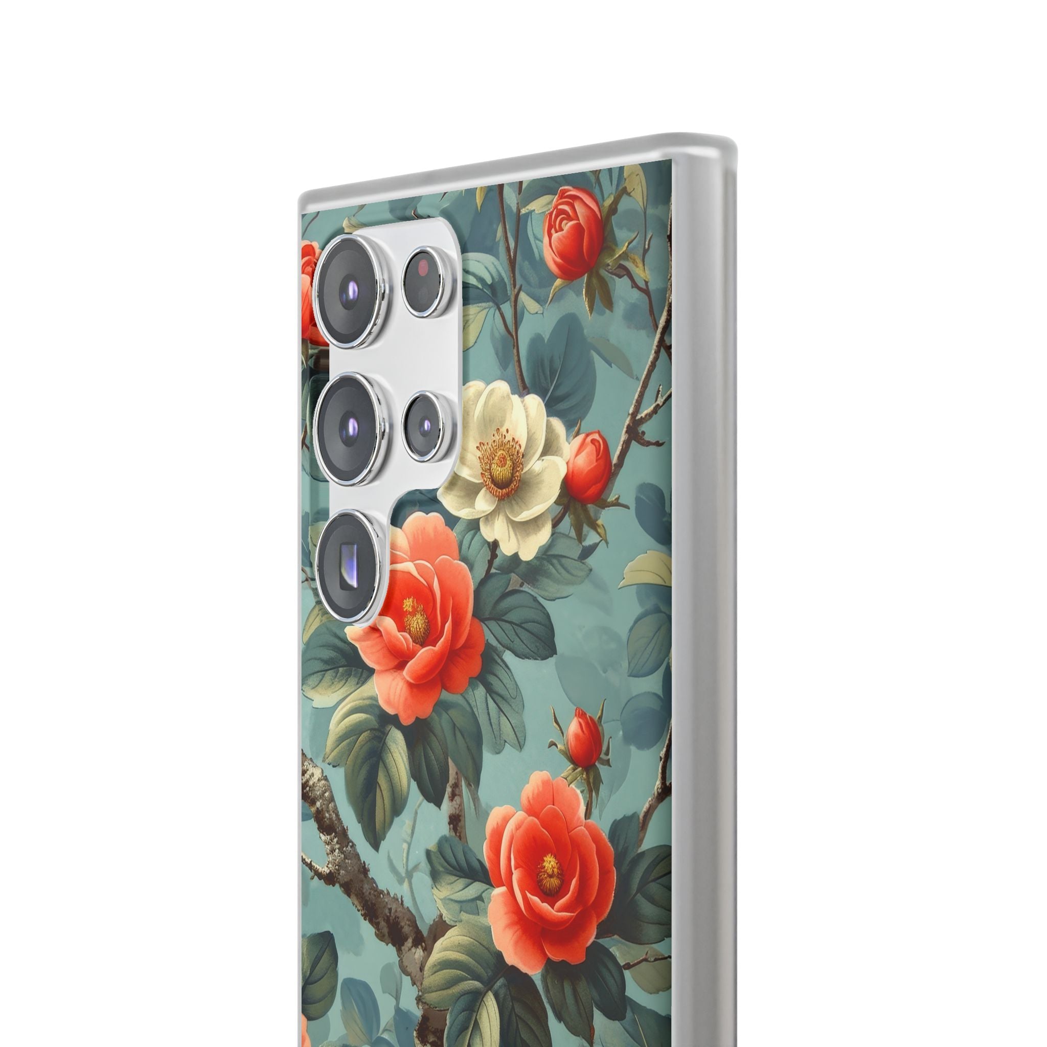 Coral Bloom Samsung S23 Ultra Case - Soft