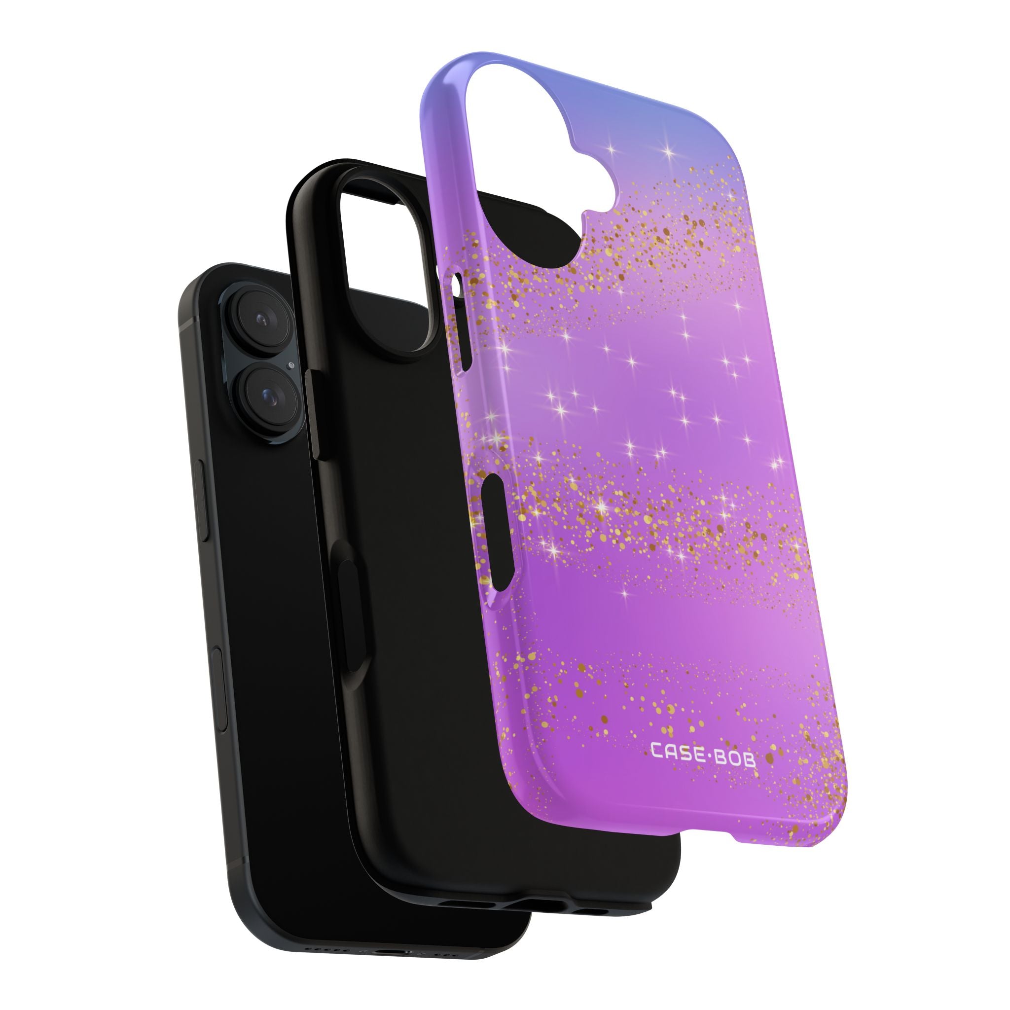 Golden Glide iPhone 16 Plus Case - Tough