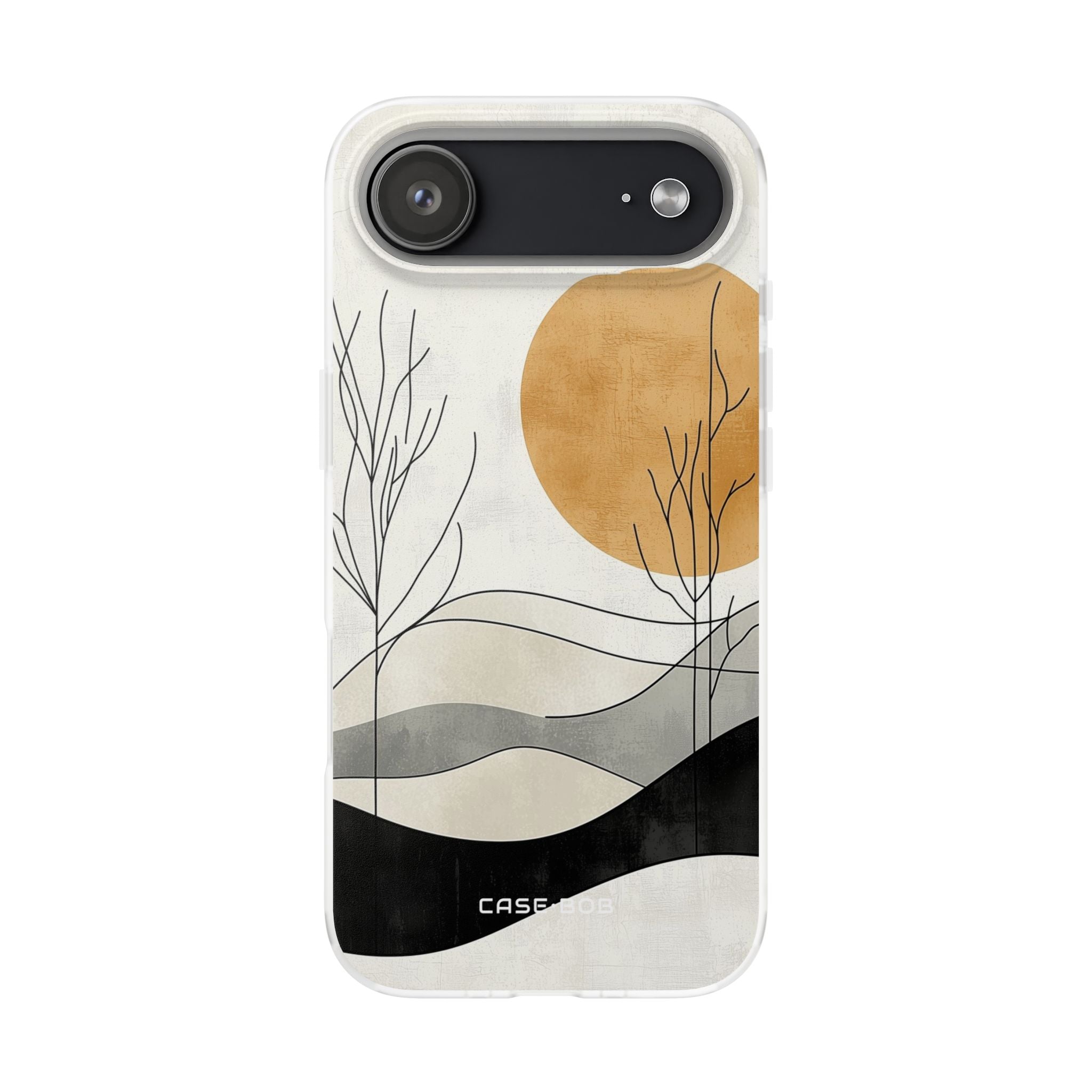 Orange Halo iPhone 17 Air Case - Soft