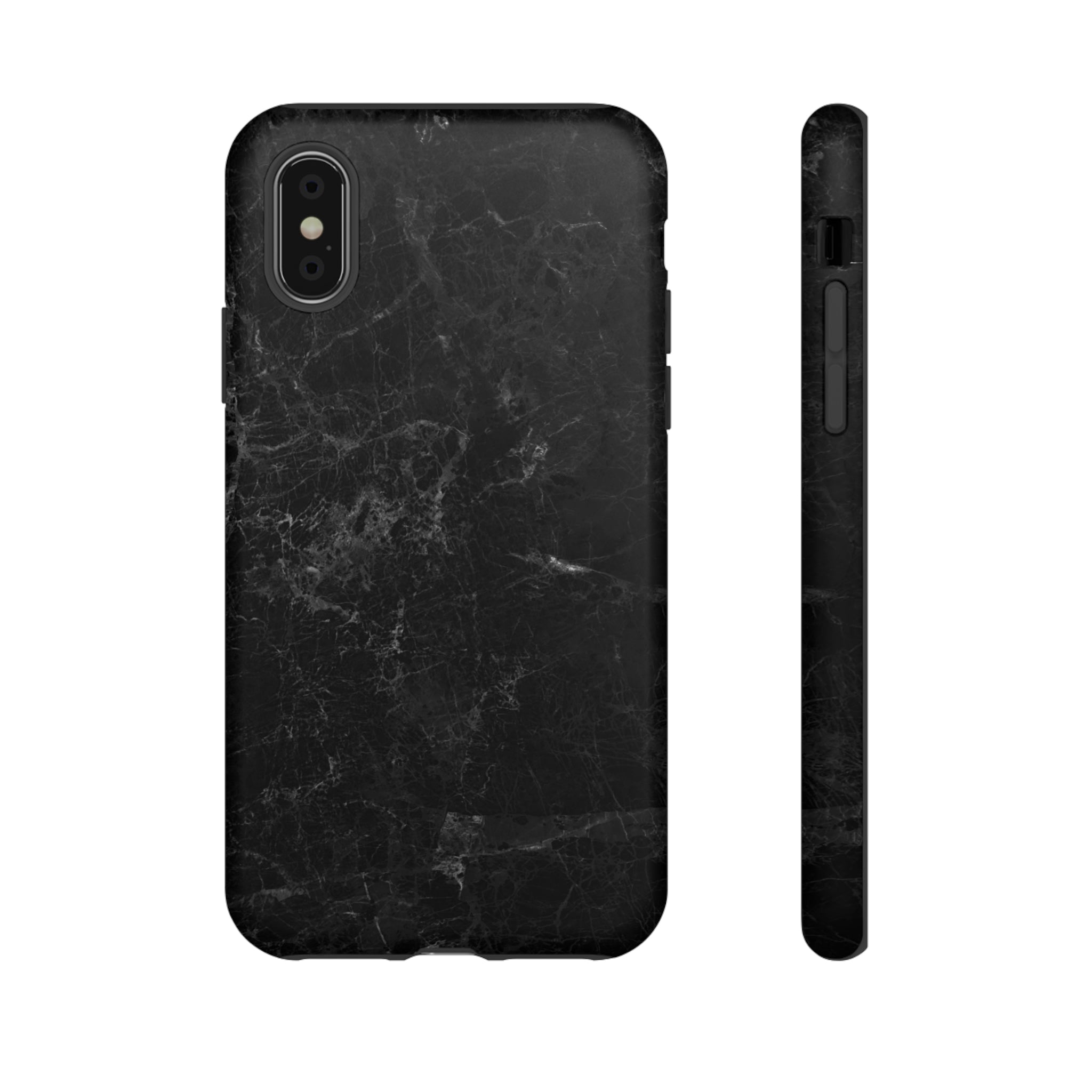 Black Marble - Protective Phone Case