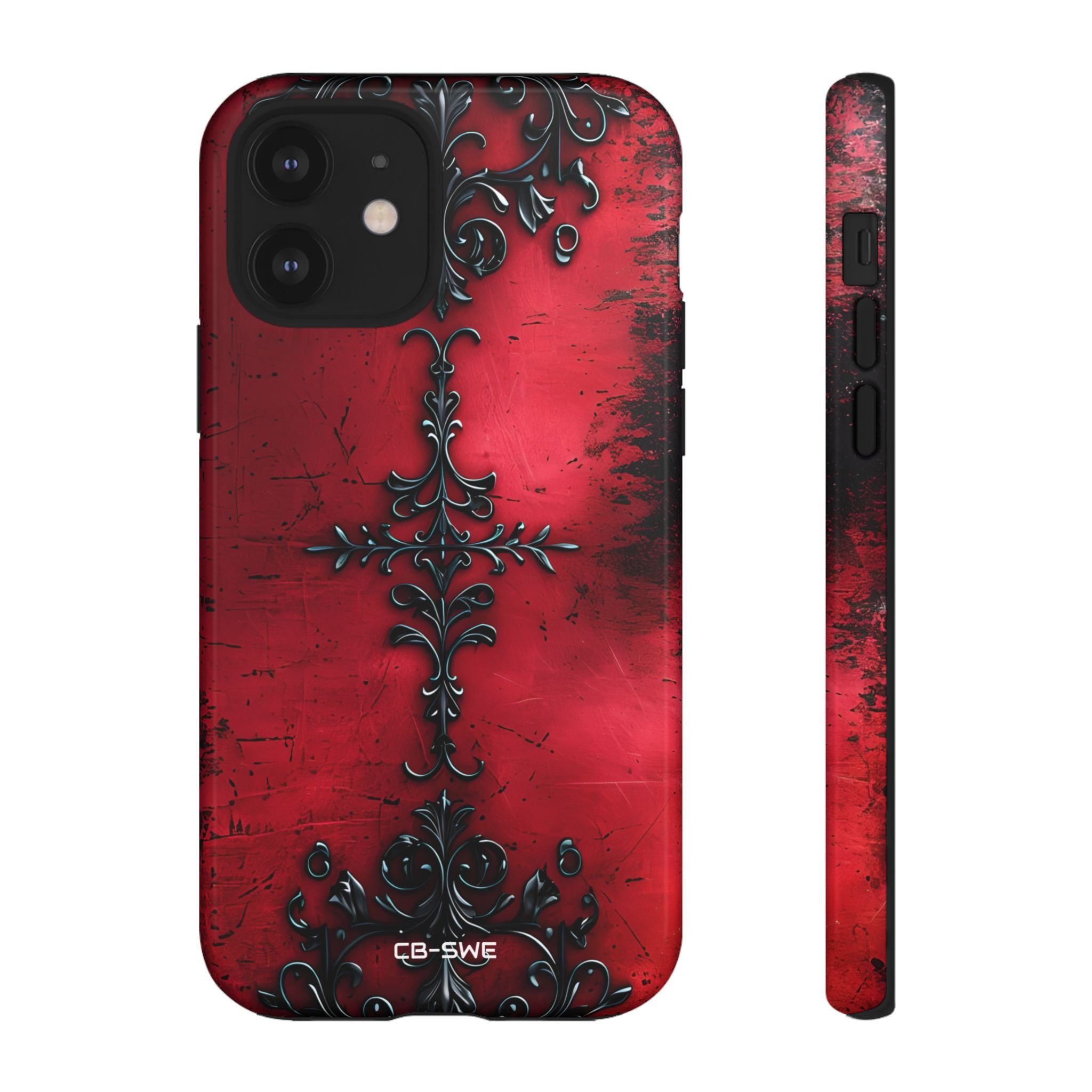Gothic Crimson Emblem - iPhone Case