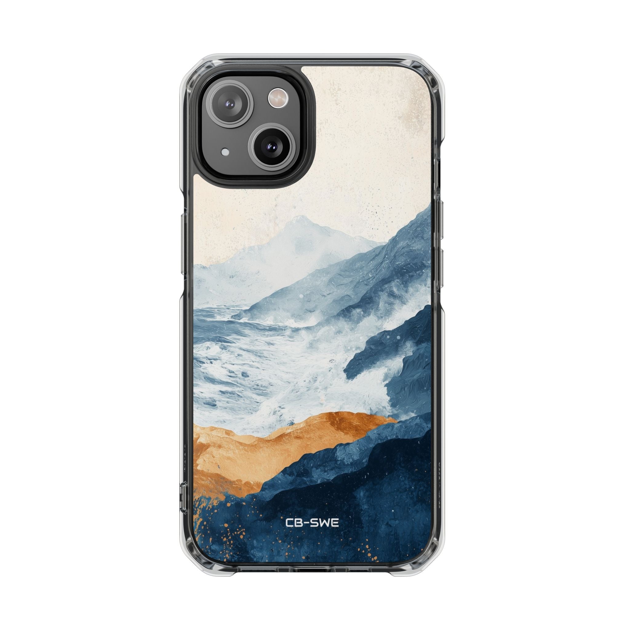 Waves Embrace Shore iPhone Case - Impact
