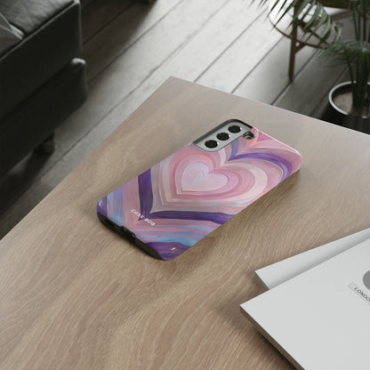 Radiant Heartbrush Samsung S22 Plus Case - Tough