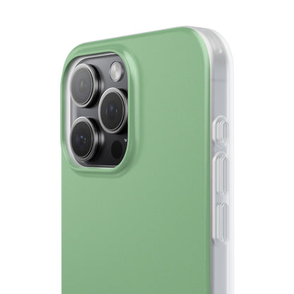 Dark Sea Green iPhone 15 - Flexi Phone Case