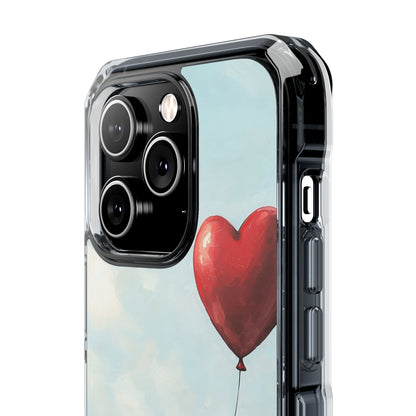 Heart Balloon Glow iPhone 14 Pro Case - Impact