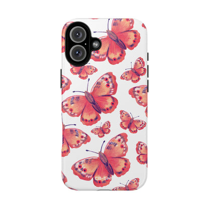 Vibrant Butterfly Dance - iPhone Case