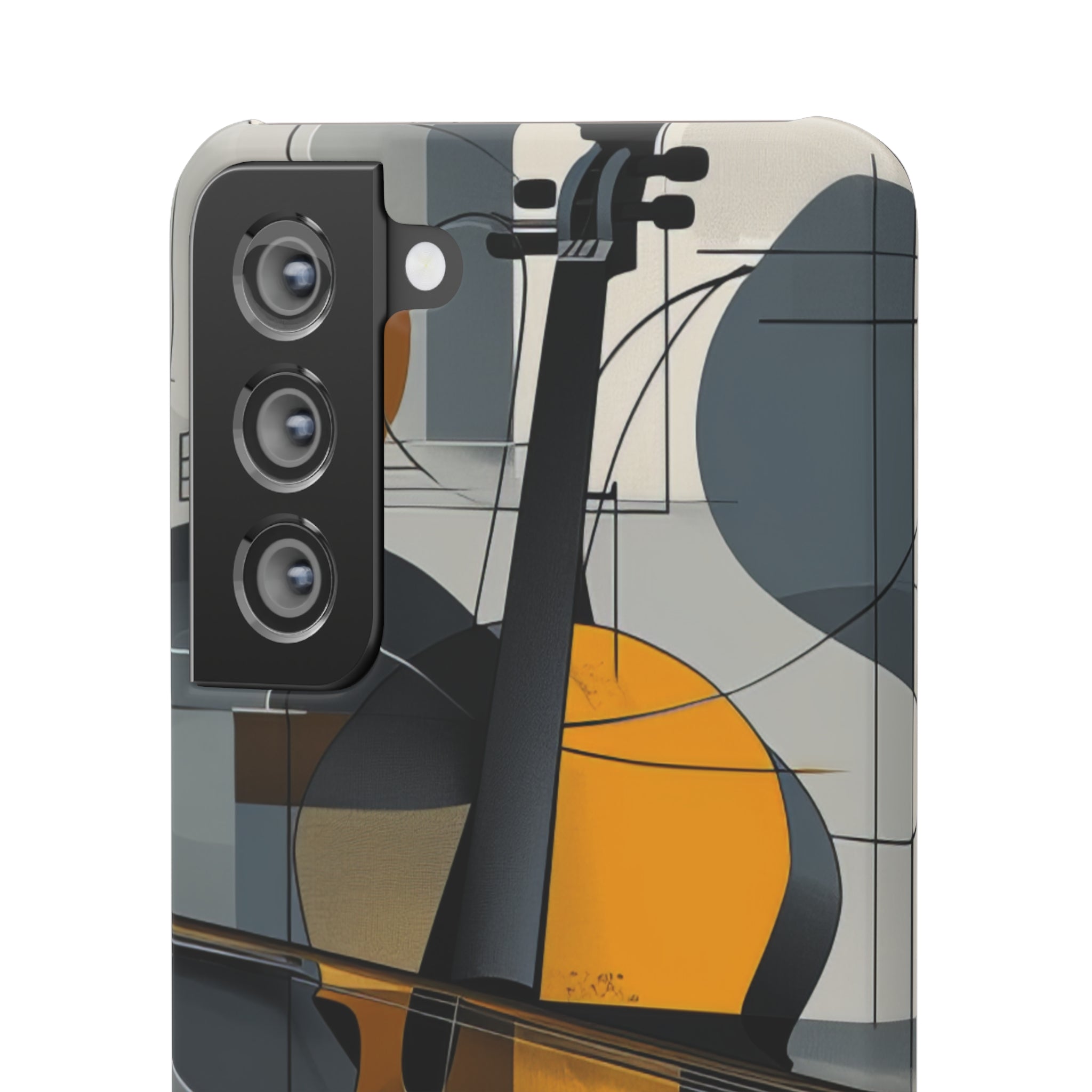 Cello Abstraction | Slim Phone Case for Samsung