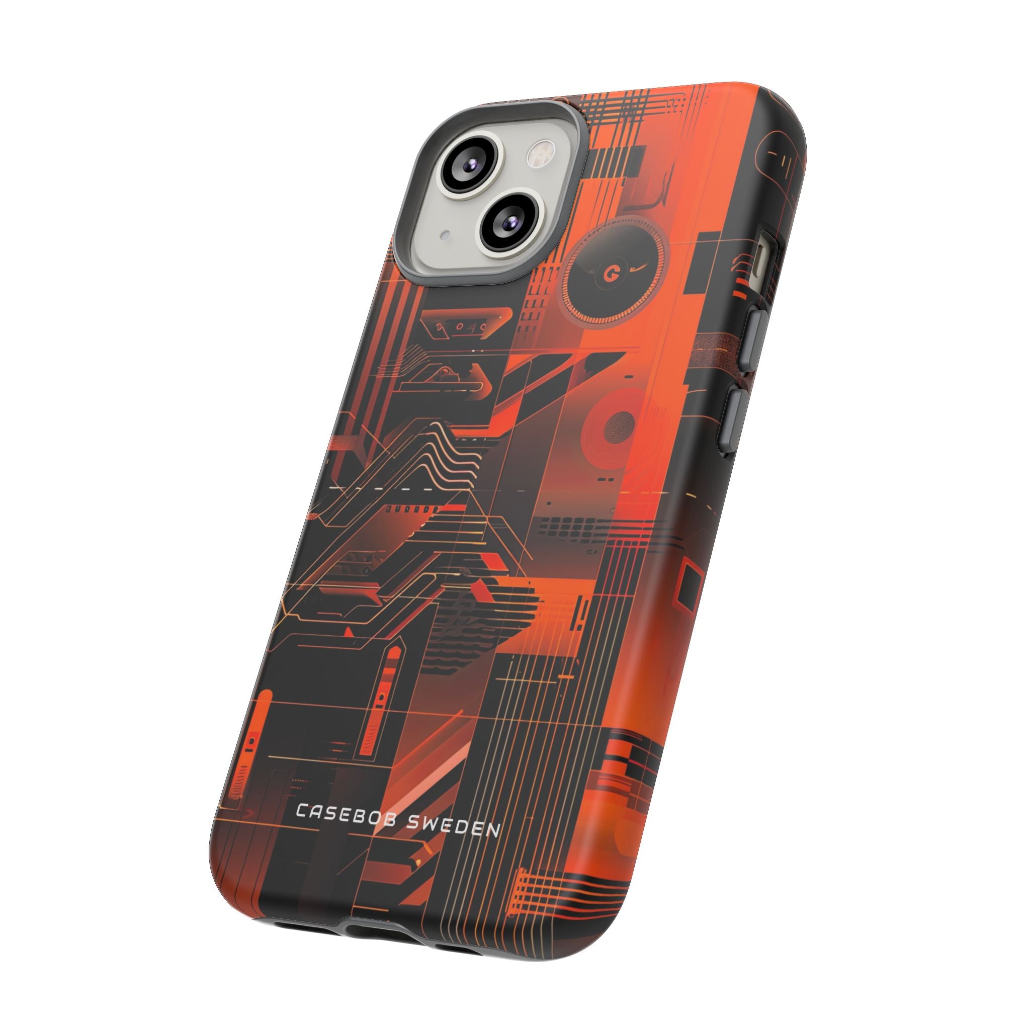 Gradient Circuitburst iPhone 14 - Tough Phone Case