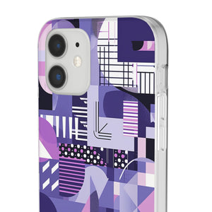 Ultraviolettes Design | Handyhülle für iPhone (flexible Hülle) 