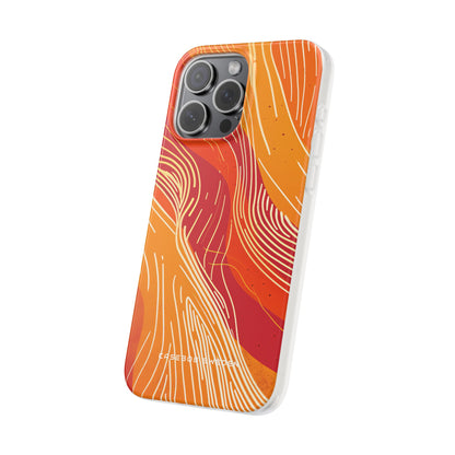 Gradient Flowwave Essence iPhone 15 - Flexi Phone Case