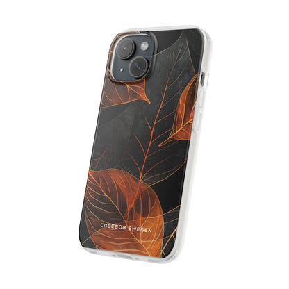 Autumn Leaf Elegance iPhone 15 - Flexi Phone Case