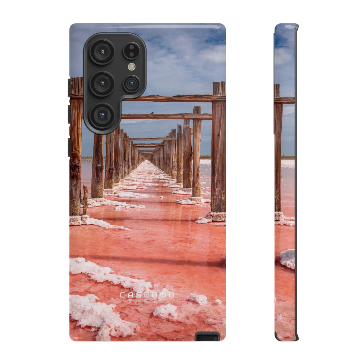 Pink Salt Lake - Schutzhülle fürs Handy