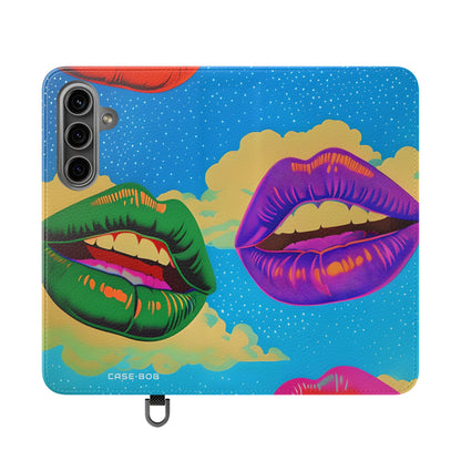 Pop Lips - Samsung S24 Case - Wallet