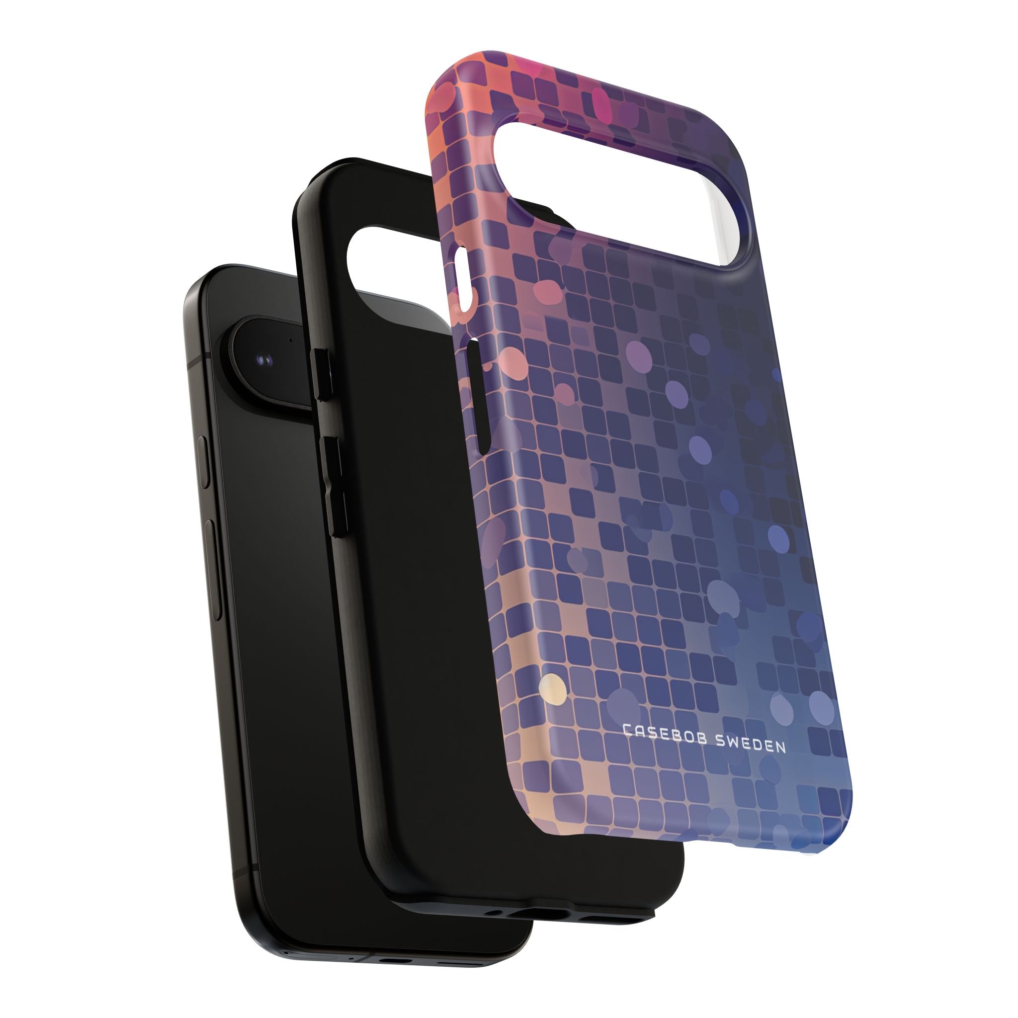 Gradient Harmony in Geometric Flow Google Pixel 9 - Tough Phone Case