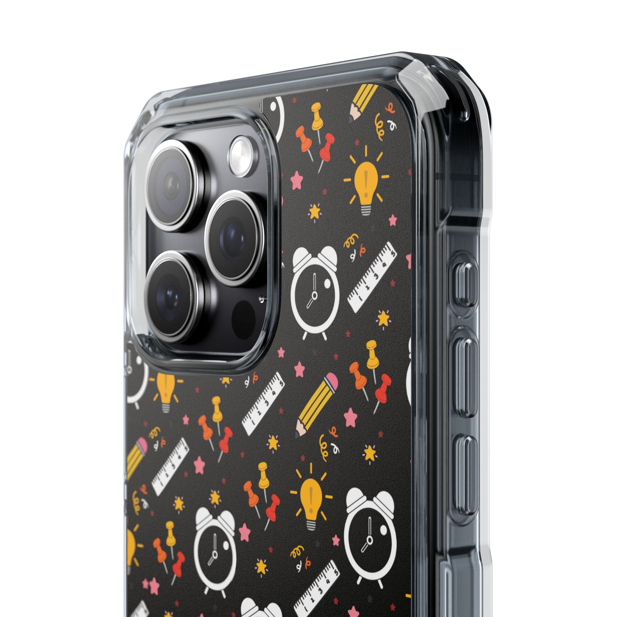 Bright Pencils Twirl iPhone Case - Impact