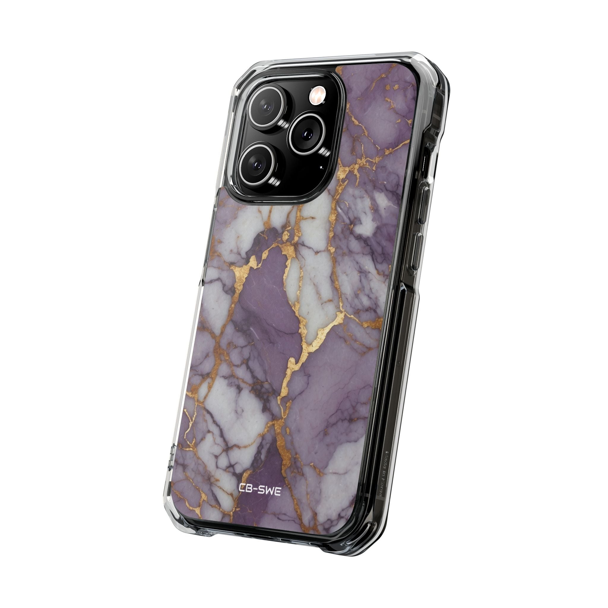 Lavender Veins Flow iPhone Case - Impact