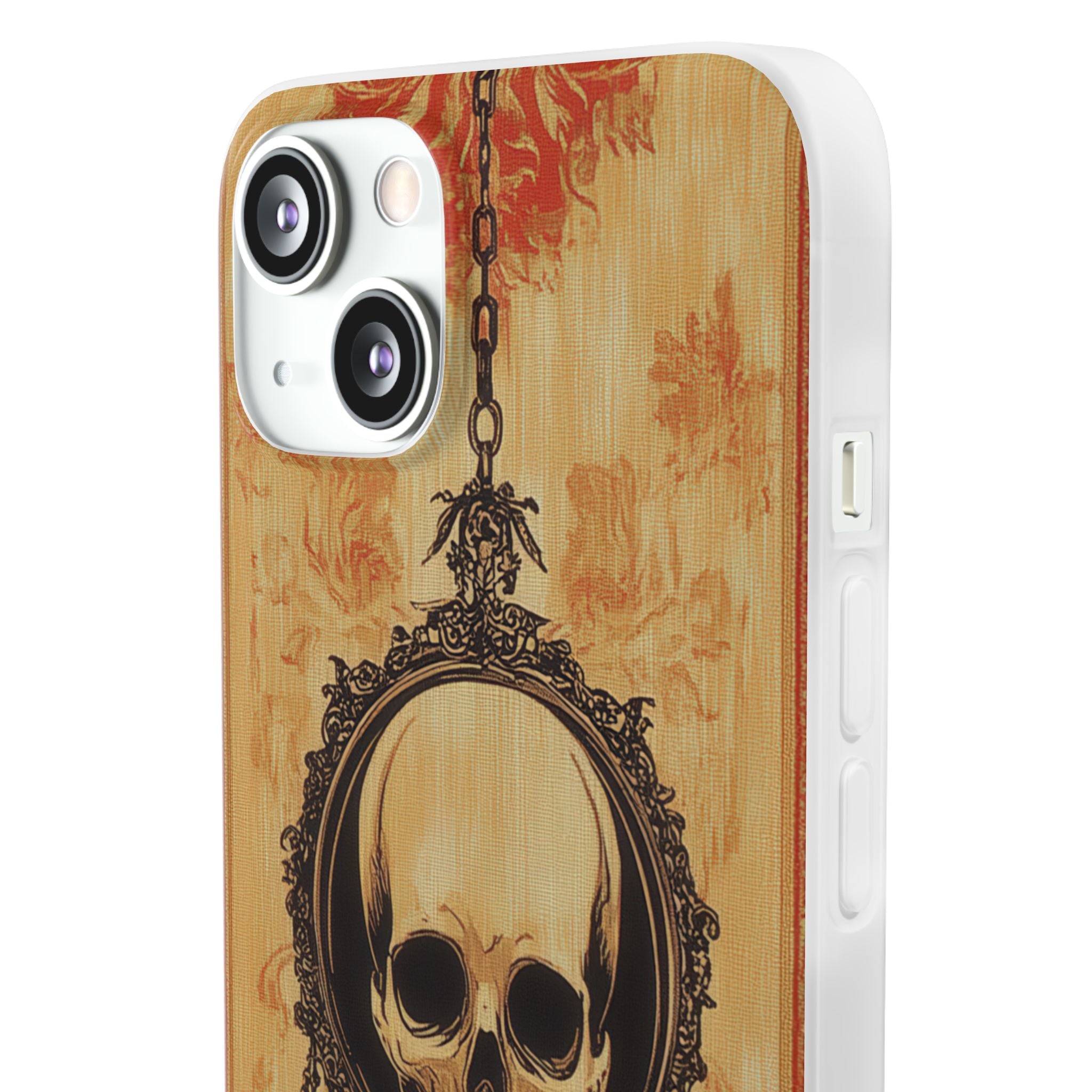 Gothic Skull Elegance iPhone 13 - Flexi Phone Case