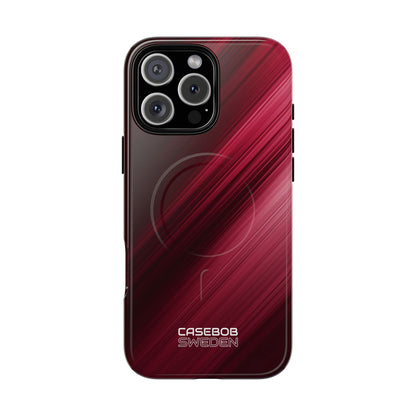 Crimson Drift Motion iPhone 16 - Tough+