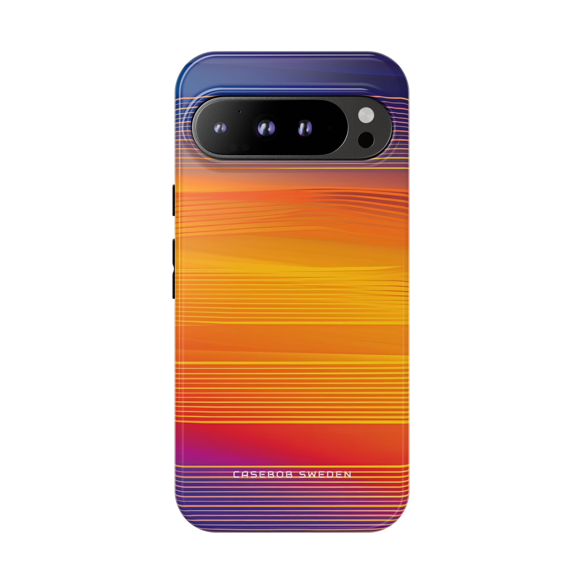 Vibrant Gradient Waves Google Pixel 9 - Tough Phone Case