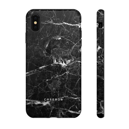 Black Marble - Protective Phone Case