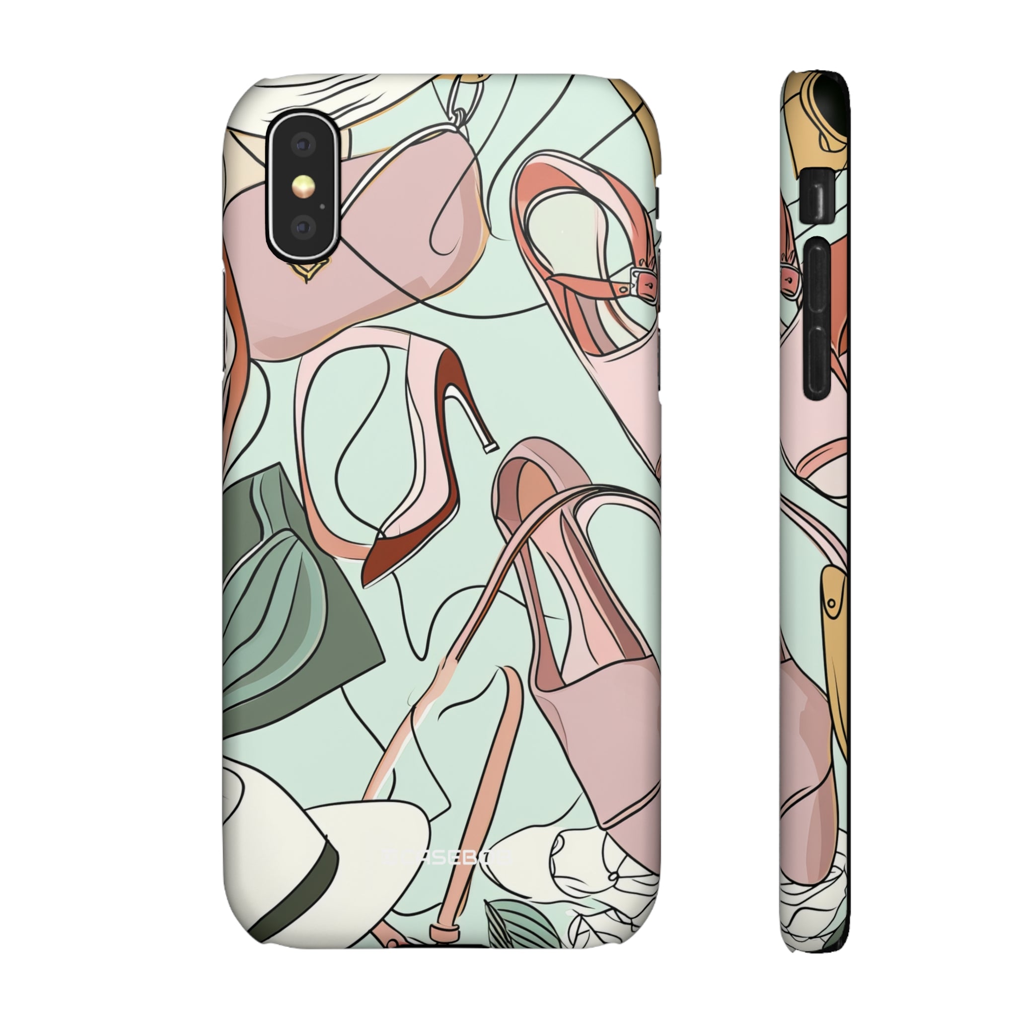 Pastel Elegance | Slim Phone Case for iPhone